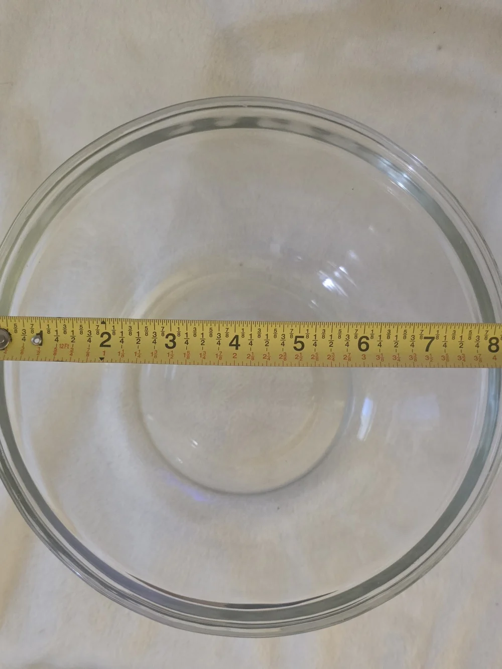Anchor Hocking Clear Glass Mixing Bowl - Transparent Glass